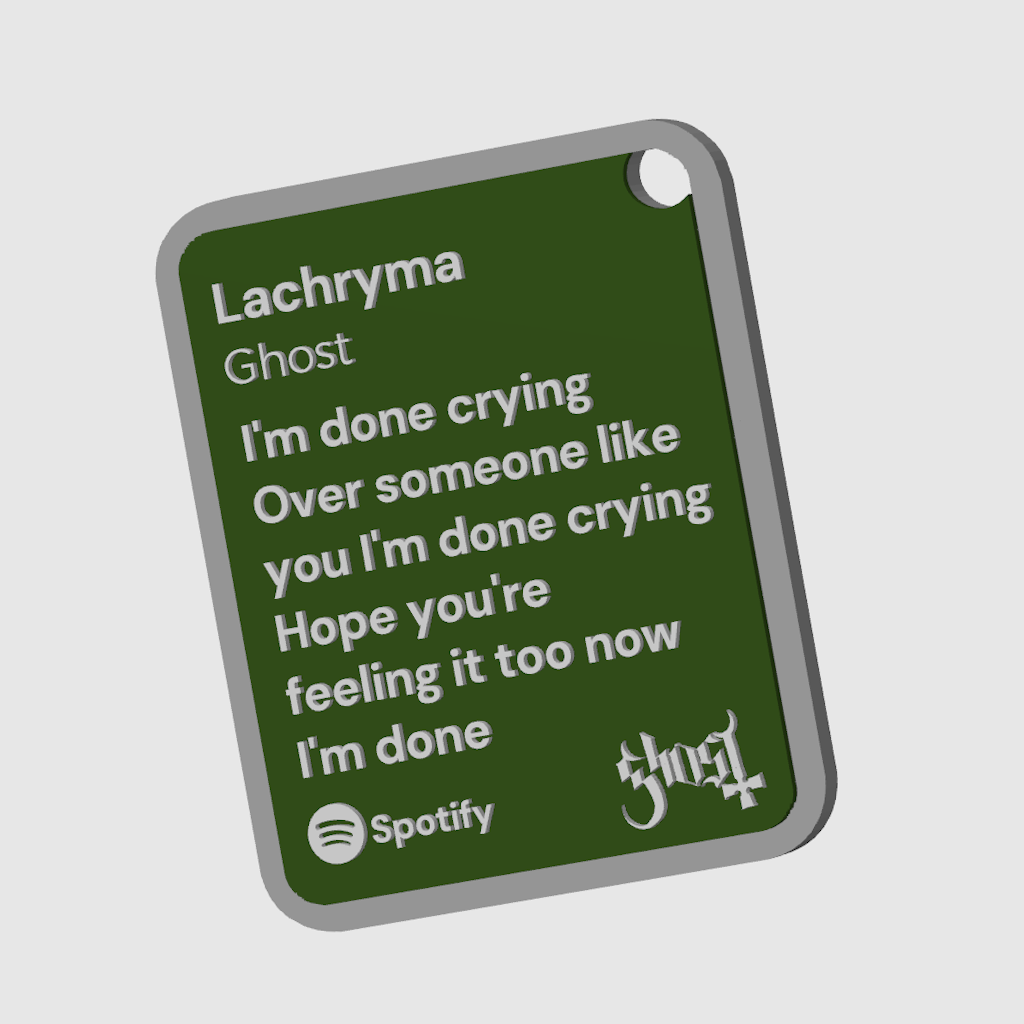 Ghost - Lachryma